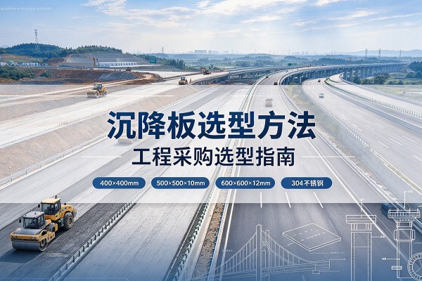 镇海沉降板选择方法