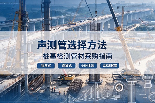 镇海声测管选型标准