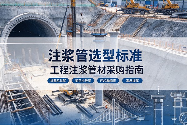 镇海注浆管选型标准