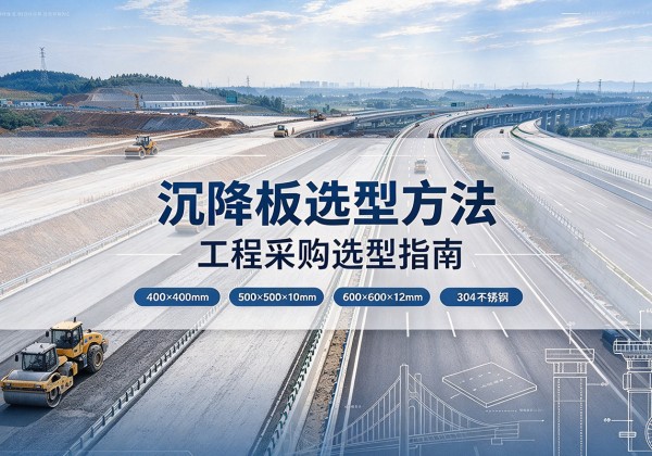 镇海沉降板选择方法