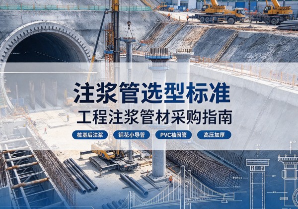 镇海注浆管选型标准